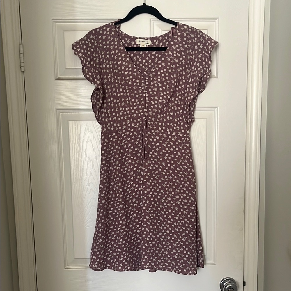 Floral Mauve Dress